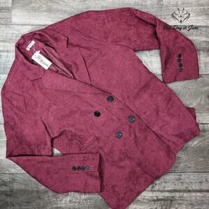 Hotouch 4 Button Corduroy Blazer Size L